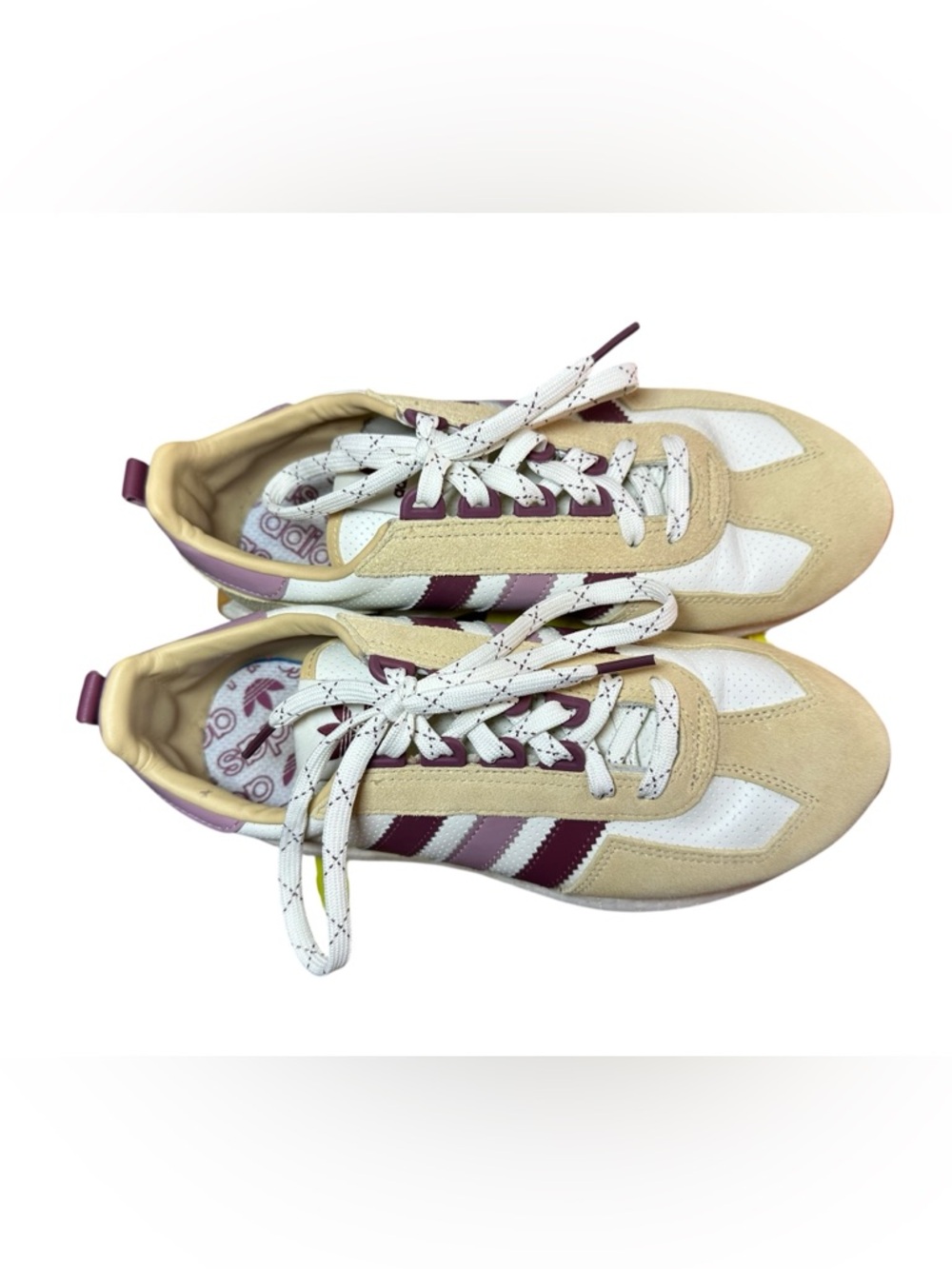 Adidas Wmns Retropy E5 'Hazy Beige Gum' sneakers size 9 - Picture 8 of 9